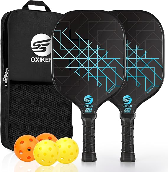 Pickleball Paddles Set of 2 USAPA Approved Pickleball Set