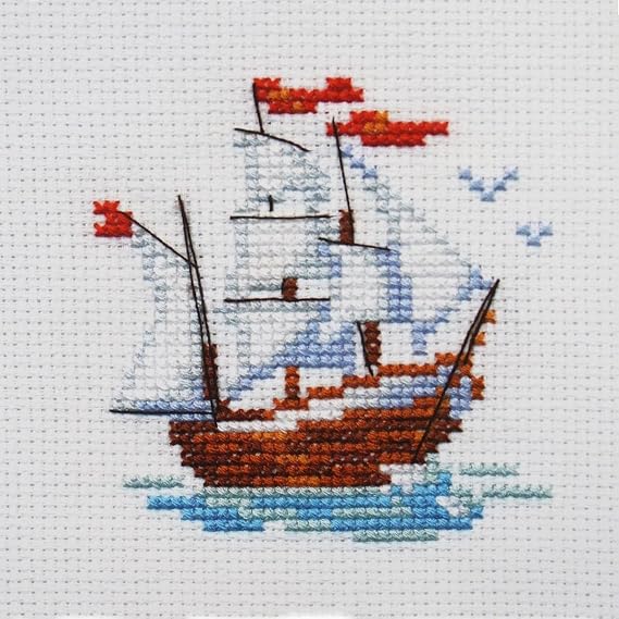 Cross Stitch Kit Little Ship art. 0-159