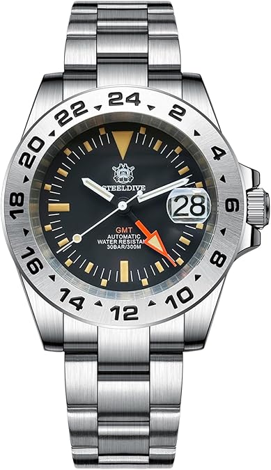 SD1992 GMT Mechanical Watch by Steeldive