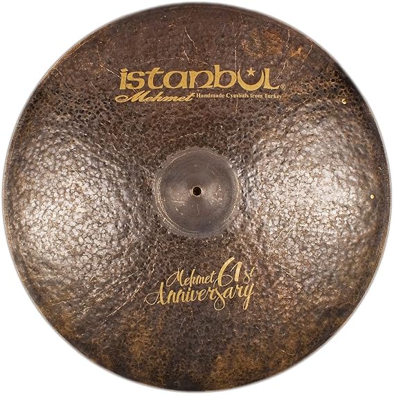 Istanbul Mehmet Cymbals Signature Series MT-AN-VR20 20-Inch 61st Anniversary Vintage Ride Cymbal