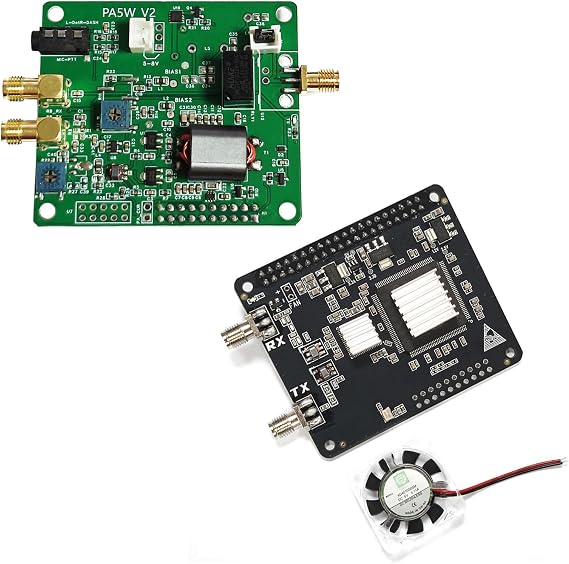 AURSINC SDR Radioberry for Raspberry Pi 4 with Radioberry Preamp Board V2, Turn The Radioberry into a Small QRP Radio