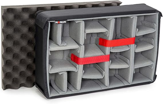 Plasticase, Inc. Padded Divider for 925 Nanuk Case,Multi,925-DIVI