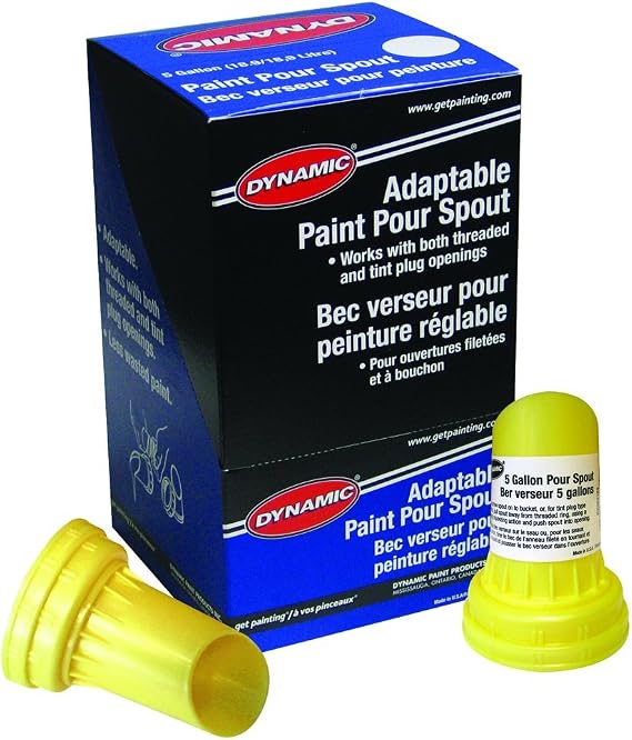 Dynamic KZ002152 Recycled Plastic Paint Spout, 5-Gallon