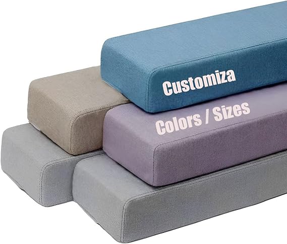 Custom-Made Mattress Extension Mattress Gap Filler Bed Gap Filler for Wall & Headboard Removable Cover Individual Size Bed Bridges Mattress Filling Pillow for King Size Queen Double Bed