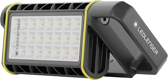 Ledlenser AF4R LED Work Light, Magnetic Flashlight, Inspection Light | IP67 Water & Dust Protection, Magnetic Mount, 5-Step Tunable White, 60m Beam Reach, Oil Resistant Mechanic Light, Spotlight