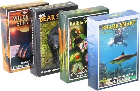 Wilderness Survival 4-Pack Set