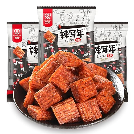 Chinese Snacks Spicy Vegetarian Spicy Strips Latiao- Satisfying Snacks In Small Bags Latio Spicy Strips - Essential Spicy Strips For Leisure Time