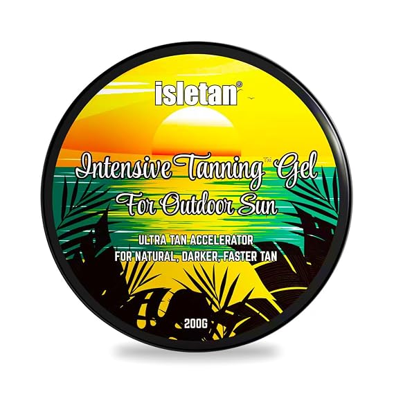intensive tanning gel mango, tanning gel for outdoor sun, 200g