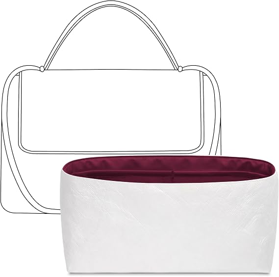 Purse Organizer Insert Compatible with CHANEL 25 SS L Handbag