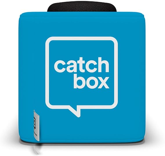 Catchbox Mod Throwable Microphone, Blue (2-Sides New Logo)