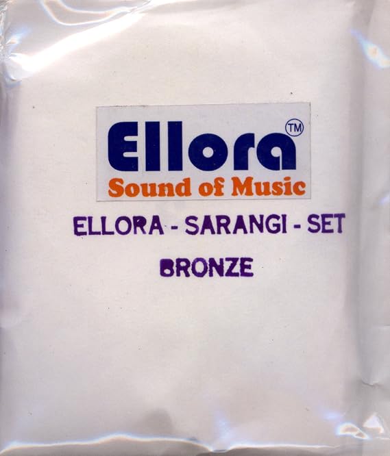 Sarangi Strings Complete Set without gut and only metal strings from Ellora