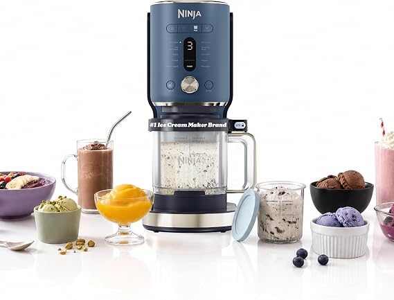 Ninja CREAMi XL Deluxe Gen 2, 11-in-1 Ice Cream Maker, NC601