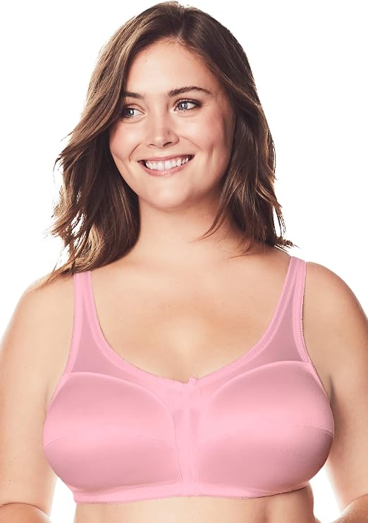 Comfort Choice Satin Wireless Comfort Bra