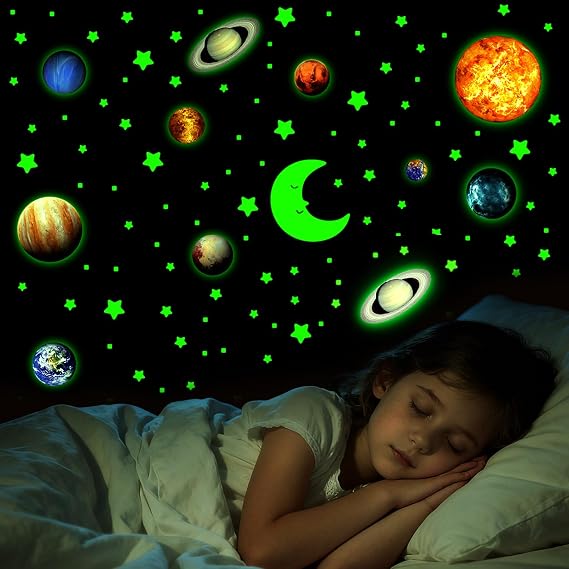 Glow in the Dark Stars, 522 PCS