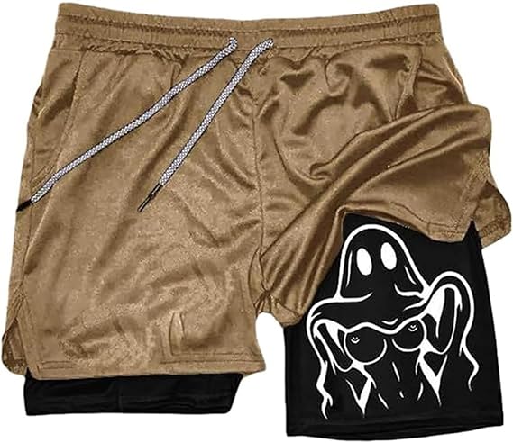 Siirigo Men's Gym Shorts - Quick Dry Athletic Running Shorts