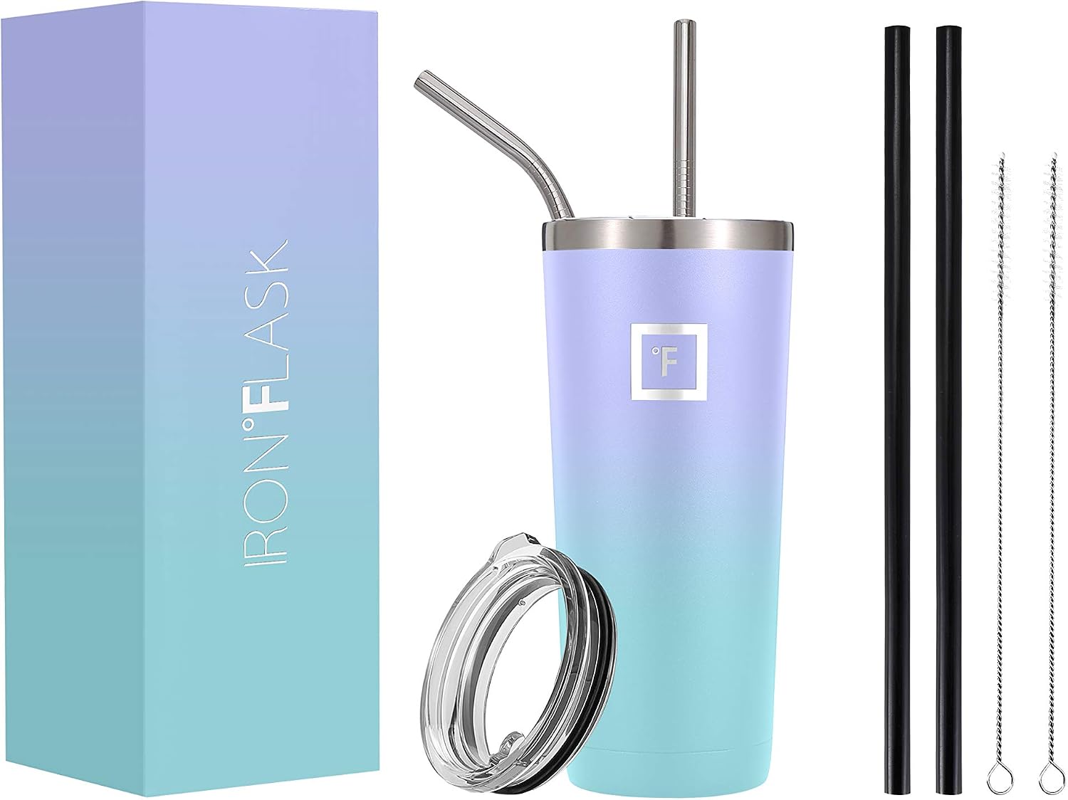 IRON ° FLASK Classic Tumbler - 470 ml, Vacuum Insulated Stainless Steel, Hot Cold, Double Walled, Thermal Travel Mug, Water Metal Canteen
