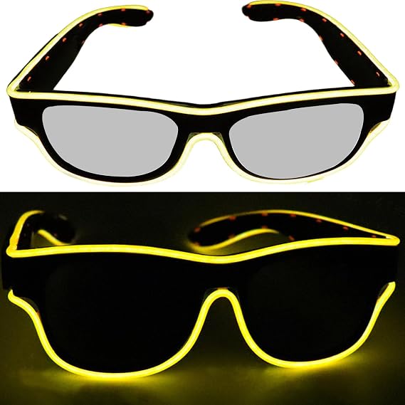 Wireless Led Light up Glasses
