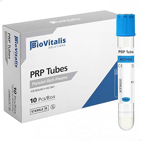 Prpチューブ 10ml Prpチューブ Acdゲルと抗凝固ガラスチューブ 10個 | ラボ遠心分離機用チューブ