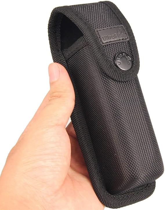 ULTRAFIRE 313 Nylon Flashlight Holster, 32 mm Max Head, 135 mm Max Length