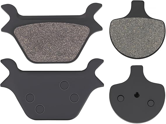 Front Rear Brake Pads kit for HARLEY Sportster Series Softail Series All Models 1988-1999 / Heritage Springer Softail Fat Boy Dyna Super Wide Glide Low Rider Sportster 883 1200