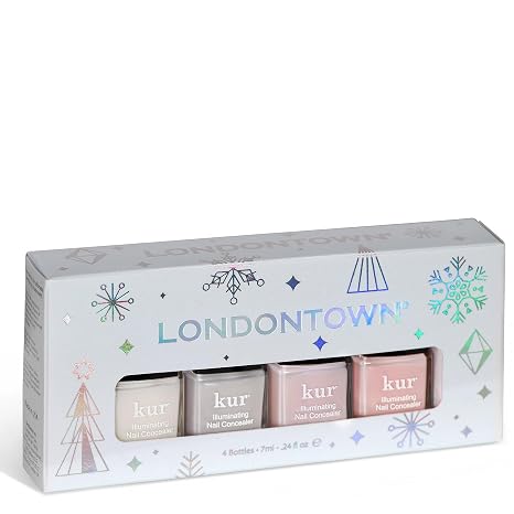 LONDONTOWN kur Illuminating Nail Concealer, Vegan, Cruelty Free, Gluten Free, Paraben Free Sheer Nail Polish Long Lasting Brightening Nail Care