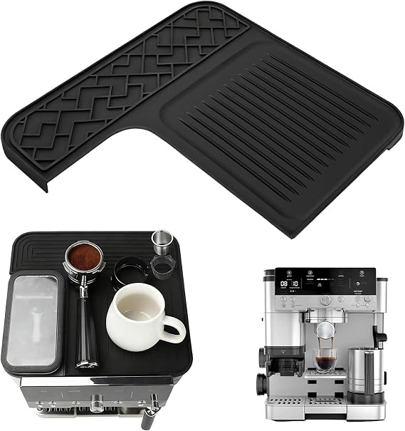 Silicone Mat for Ninja Luxe Cafe ES601EU/ES701EU for Ninja Luxe Café Coffee Machine Accessories - Surface Protect Non-Slip Scratch-Resistant Easy to Clean