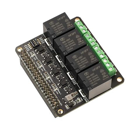 4-CH Relay for Raspberry Pi Zero Zero W Zero WH 2B 3B 3B+ 4B Power Relay Expansion Board Module Four Channel