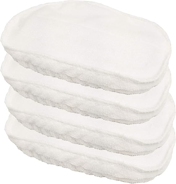 Replacement Pads Compatible for Bissell 1867 Steam Mop Pad x4