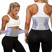 Back Brace for Women, Support Brace with 3D Pad, Soft Belt for Lower Back Pain Relief, Adjustable Lumbar Support Belt, Ergonomic Breathable Immediate Relief Brace for Herniated Disc Sciatica Scoliosis