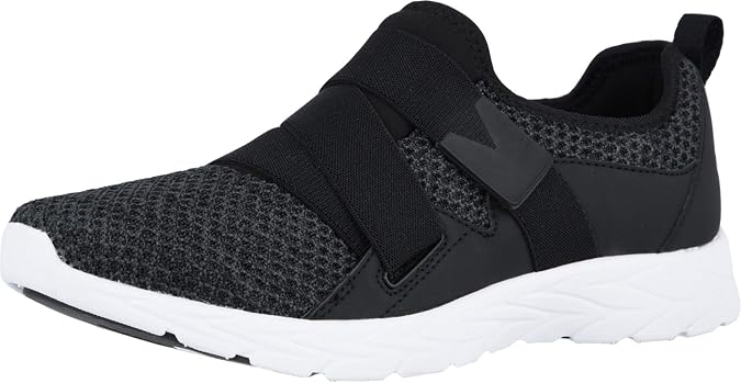 Vionic Women's Brisk Aimmy Adjustable Straps Leisure Shoes- Supportive Walking Sneakers that Include Three-Zone Comfort with Orthotic Insole Arch Support, Sneakers for Women