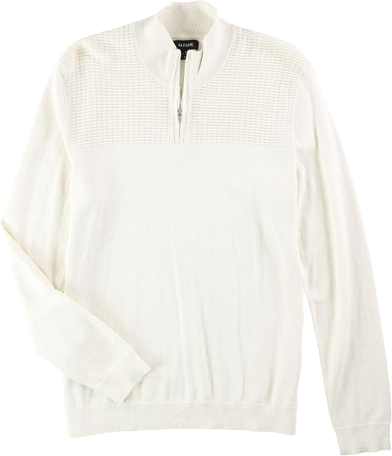Alfani Mens Textured Pullover Knit Sweater
