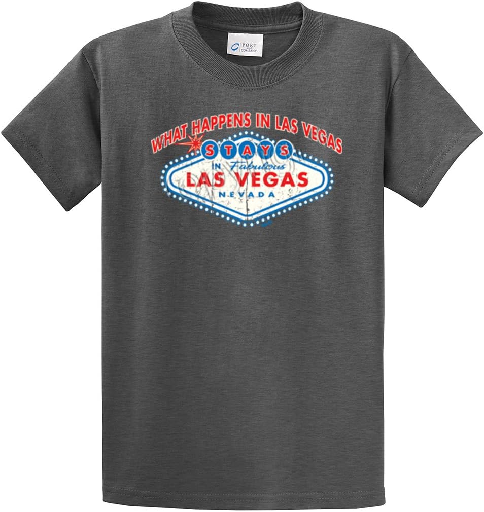 What Happens in Vegas Stays in Vegas Las Vegas T-Shirt Funny Vacation Visit Slogan Tee