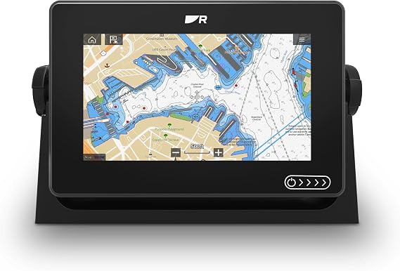 Raymarine Axiom+ 7, Multi-Function 7" Display with Lighthouse North America Chart, Black, (E70634-00-102)
