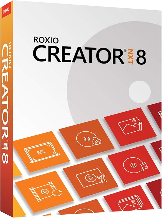 Roxio Creator NXT 8 | CD/DVD Burning and Creativity Suite [PC Disc] [Old Version]