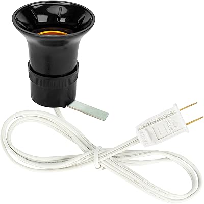 Blow Mold Light Kit Replacement – Light Cord for Blow Mold Plastics Without Plate | Halloween, Christmas & New Year Decorations