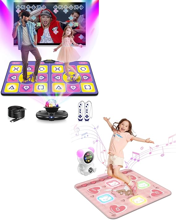 Electronic Dance Mat for Kids and Adults, Dance Game Mat Toy for Girls Boys, Gifts for Kids