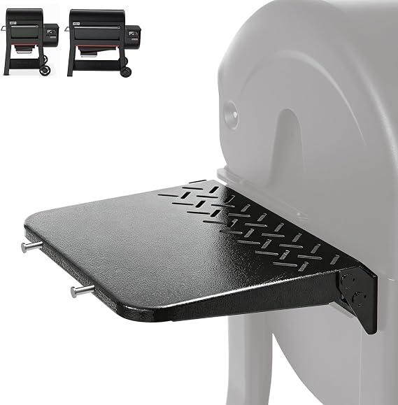 DELSbbq Side Table for Weber Searwood 600/600XL Pellet Grills