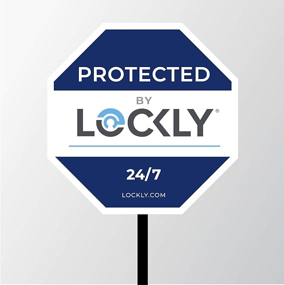 Lockly Security Yard Sign
