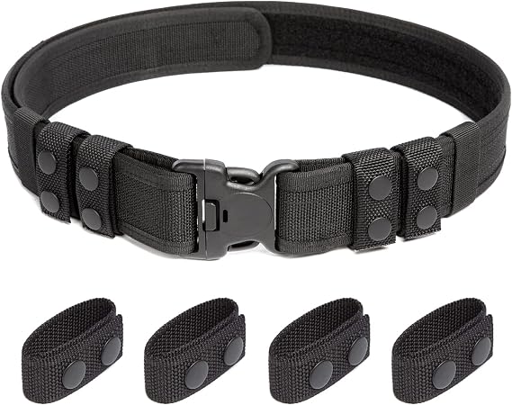 LUITON Tactical Duty Belt for Men - 2" Rigger Molle Military Style Combat Battle Belt for Police and Security
