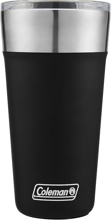 Coleman 20oz. Brew Stainless Steel Insulated Tumbler, Black