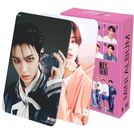 KPOPBP SKZ 55 PCS Photocards KPOP Merchandise Lomo Card Set Gift for Fans Party Decorations