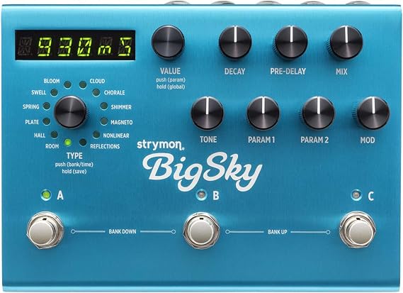 Strymon BigSky Multidimensional Reverb Pedal