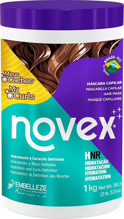 Novex My Curls Deep Conditioning Mask, 35 oz - Enhanced with a Mix of Oils and Cranberry Extract (Suitable for All Curls)