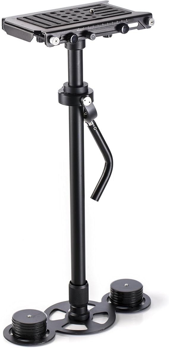 Movo VS1000PRO Telescoping Video Stabilizer System with Micro Balancing and Quick Release Platform - for DSLR Cameras and Camcorders up to 8.8 LBS