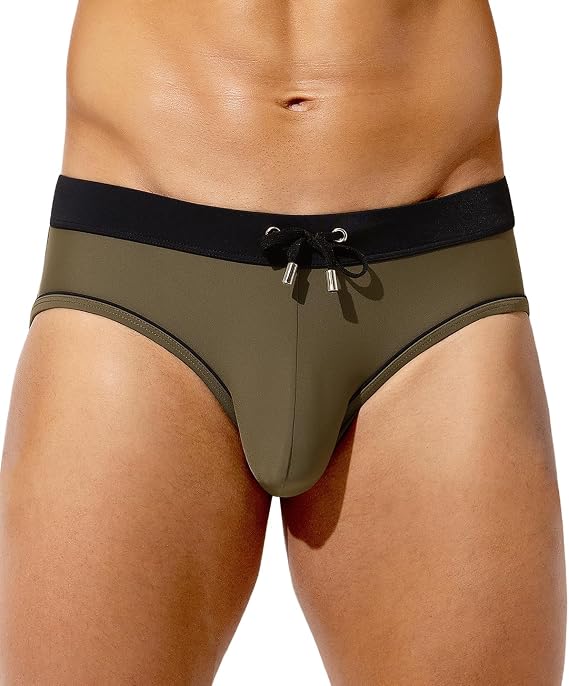 Arjen Kroos Men's Swim Briefs Quick Dry Swimsuit Sexy Bikini Bathing Suit