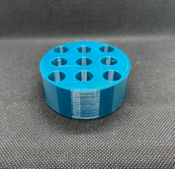 510 Cartridge, Pens and Battery Holder - 9 Spaces Puck (Green)