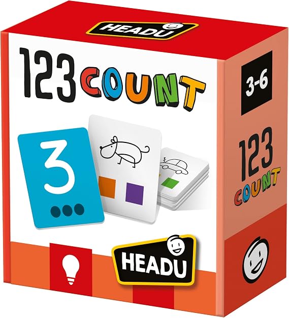 Headu Headu-123 Count Educational Travel Game, Multicoloured, One Size, C41B9CBEF1