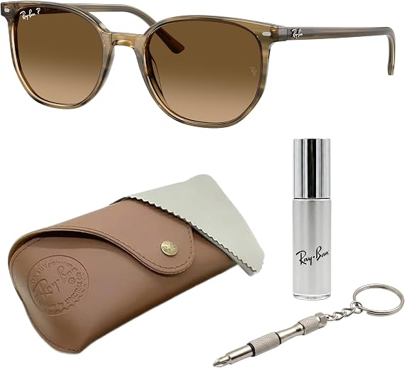Ray-Ban RB2197 ELLIOT Square Shape Sunglasses with Official Eyewear Kit