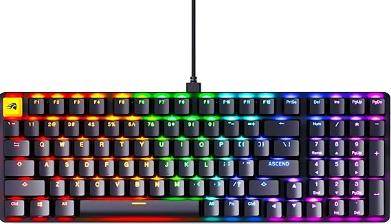Glorious Prebuilt Keyboard (Black - Full Size)