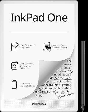 PocketBook InkPad One E-Kitap Okuyucu - Mat Siyah